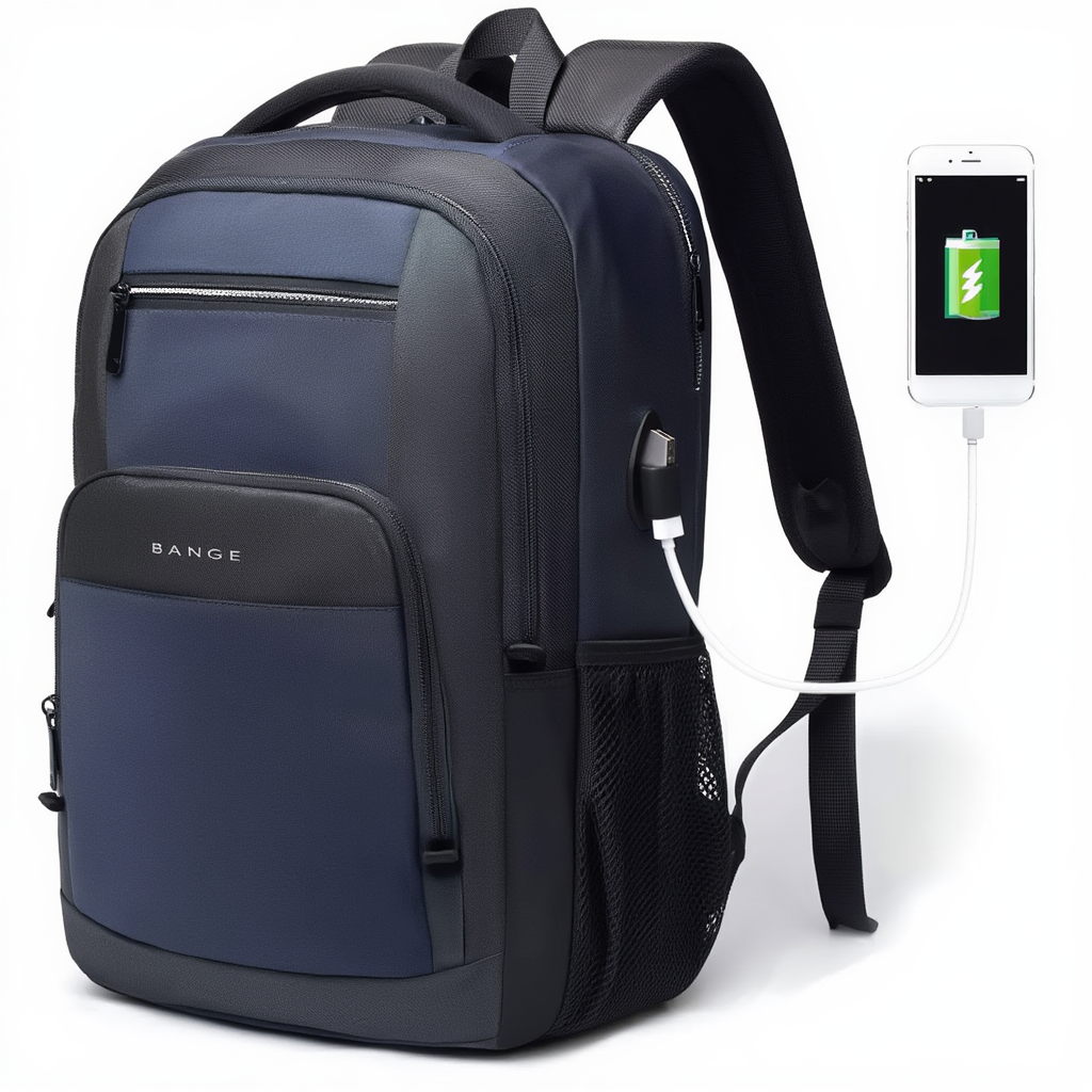 Petit Sac à Dos de voyage Compact - Port USB & Oxford Imperméable