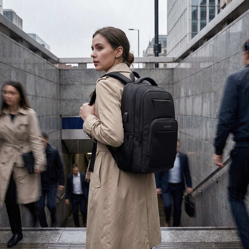 Petit Sac à Dos de voyage Compact - Port USB & Oxford Imperméable
