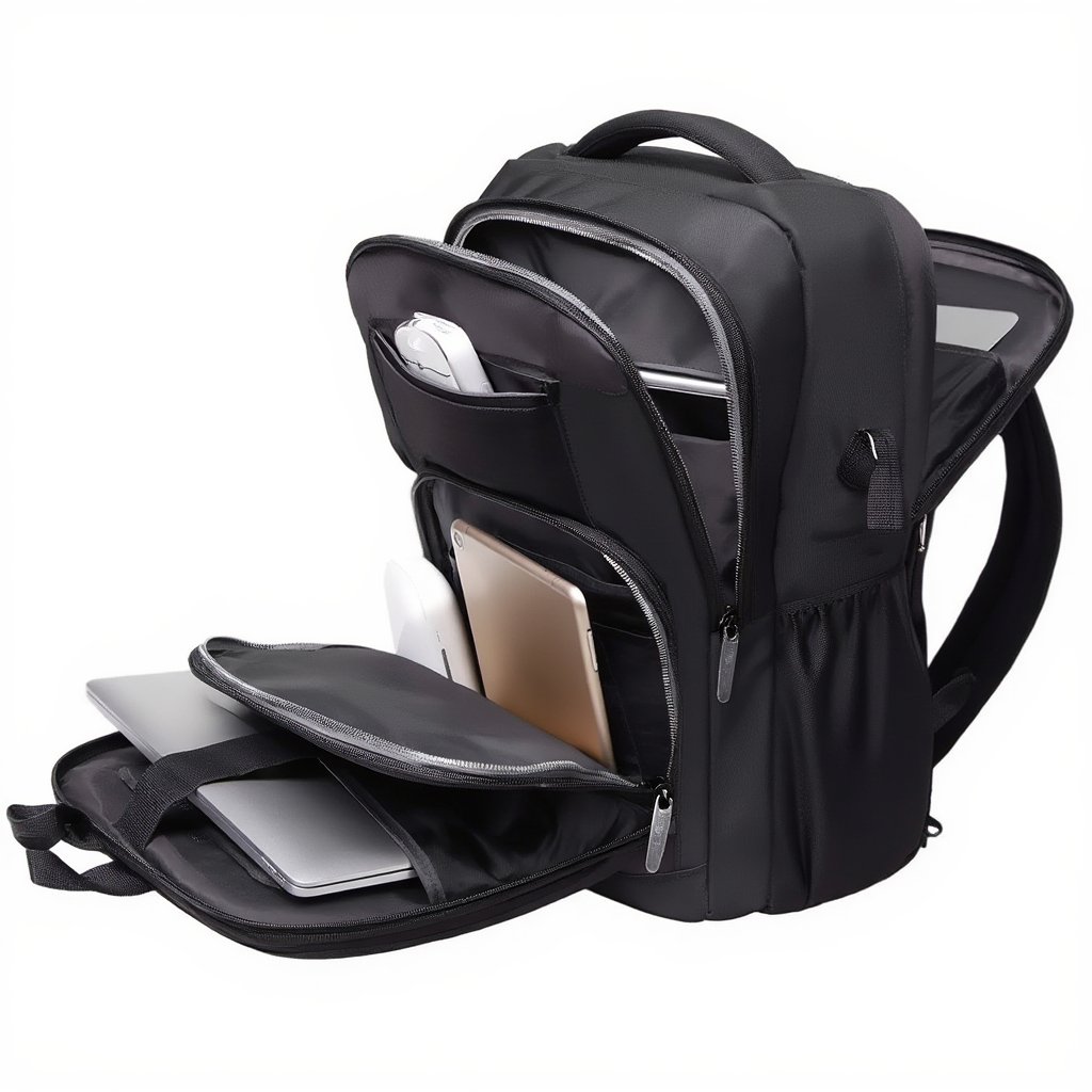 Petit Sac à Dos de voyage Compact - Port USB & Oxford Imperméable