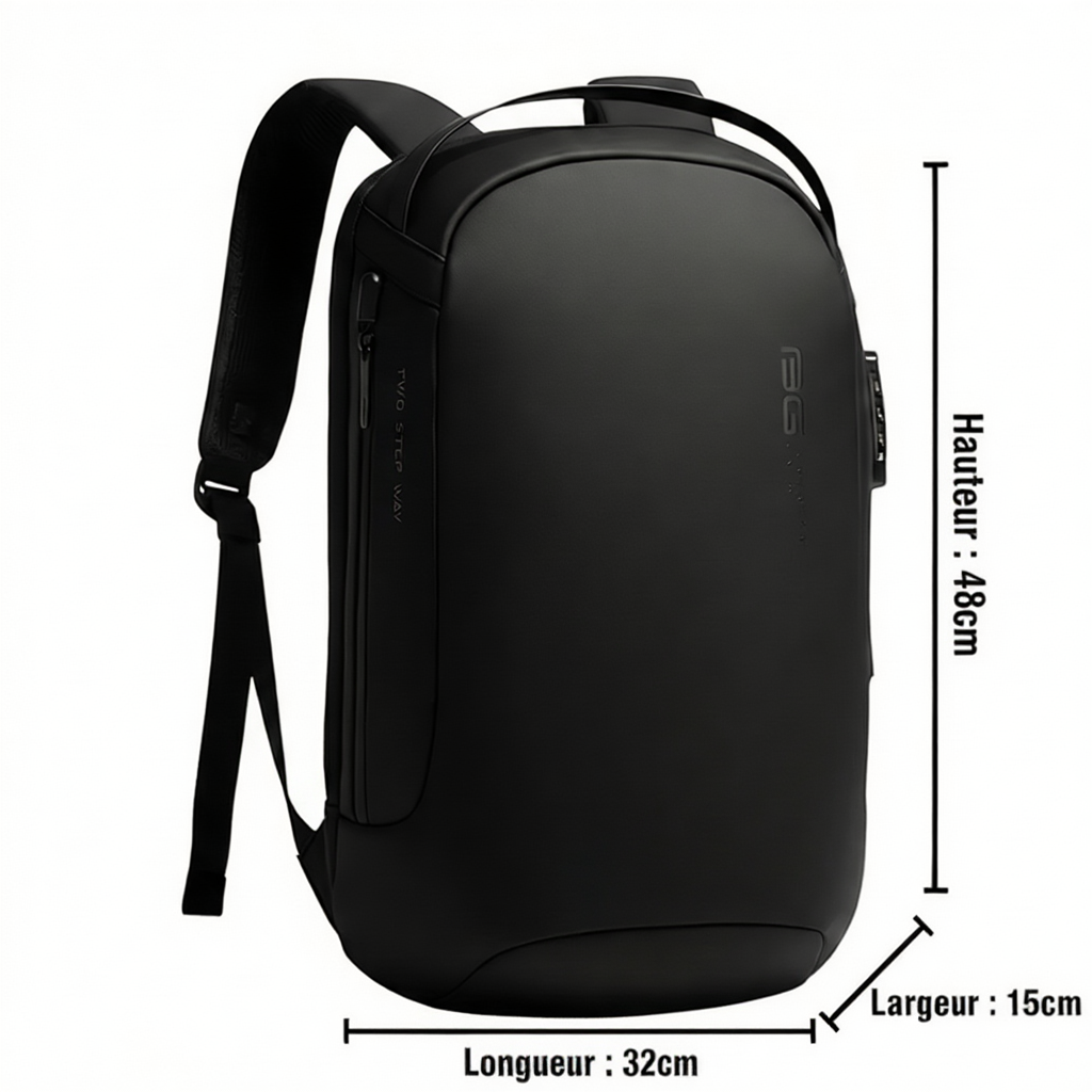 Sac à Dos Voyage Homme Mode - Poche Chaussures & PC - 20-35L