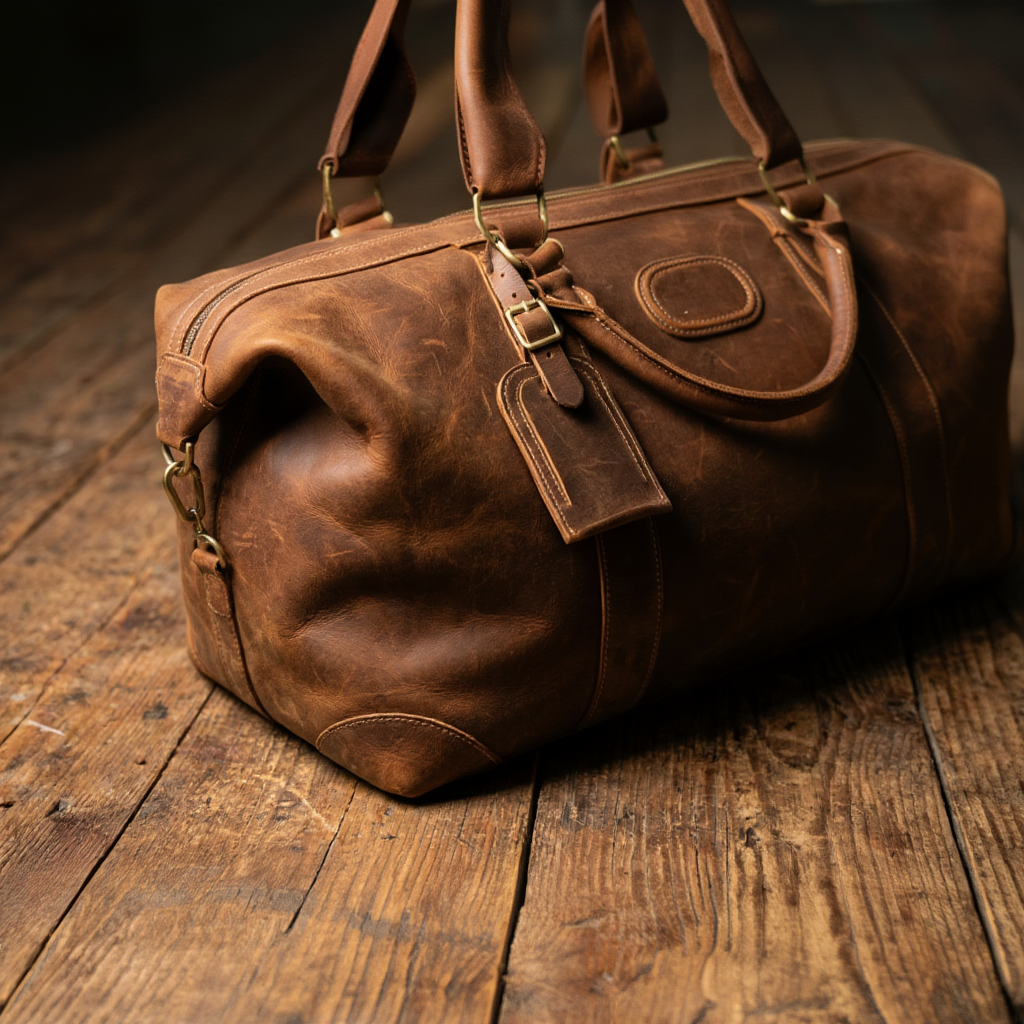 Sac de Voyage Cabine Cuir Vieilli Homme & Femme - 36L