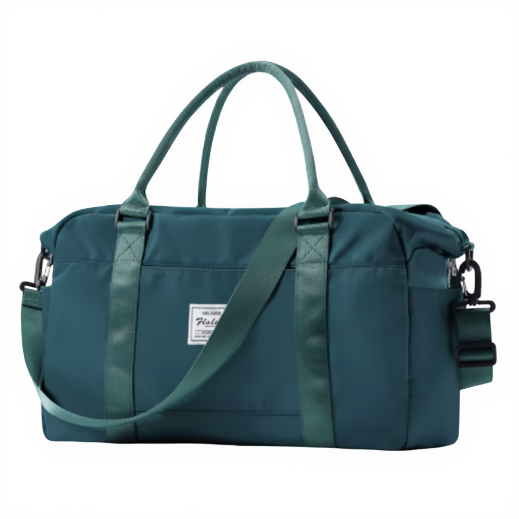 sac-de-voyage-cabine-homme-femme-en-nylon-30l-deperlant-vert-fonce