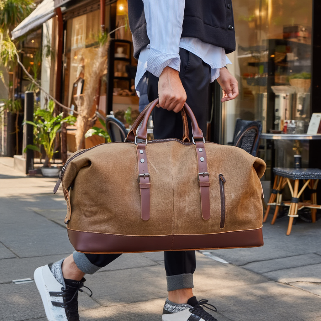 Sac de Voyage Femme en Toile 43L - Format Cabine 54cm