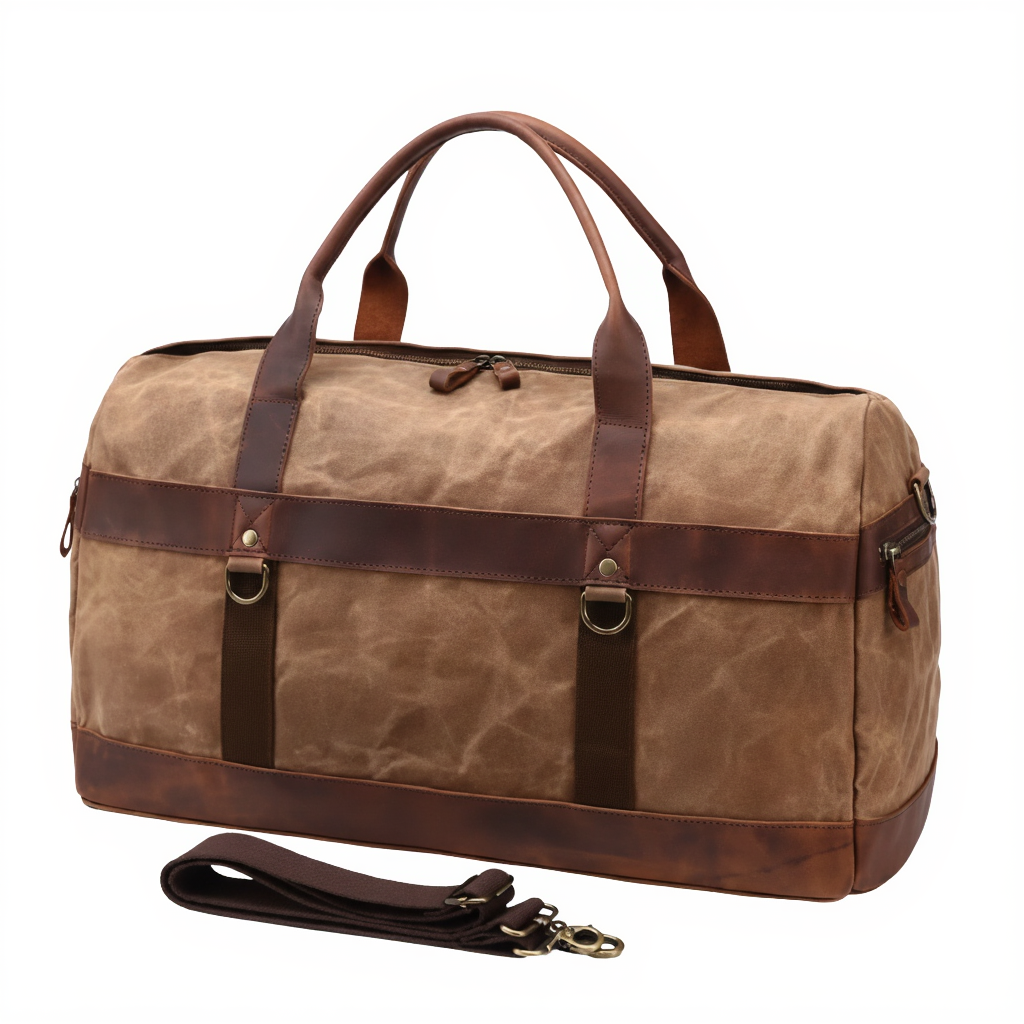 sac-de-voyage-homme-toile-ciree-cuir-43l-style-vintage-marron