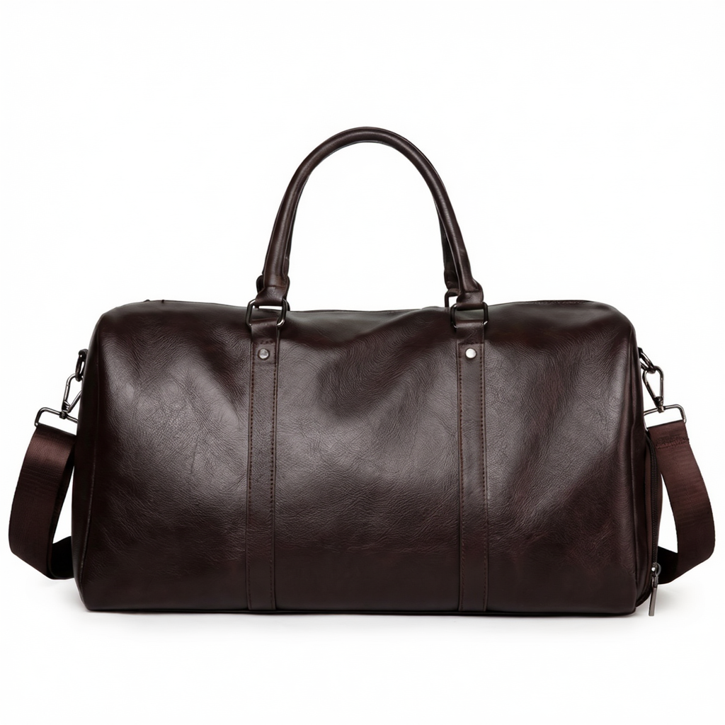 Sac de Voyage Vintage 48h - Étanche & Compartiment Chaussures