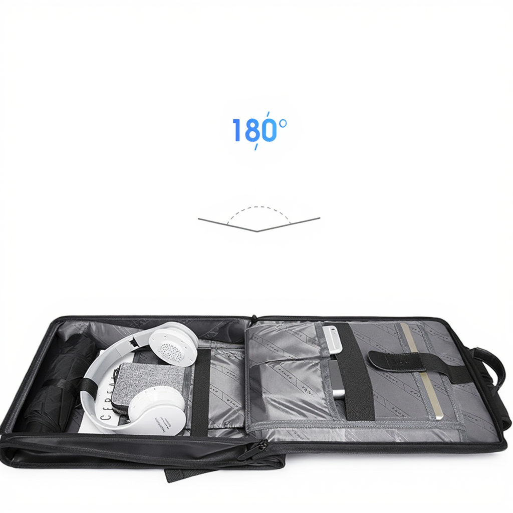 Sac à Dos Business TPU Imperméable - Compact & Confort Coussin d'Air
