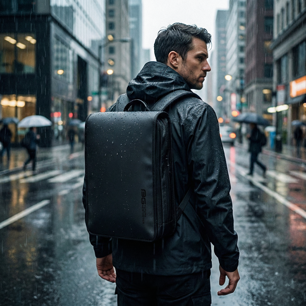 Sac à Dos Business TPU Imperméable - Compact & Confort Coussin d'Air