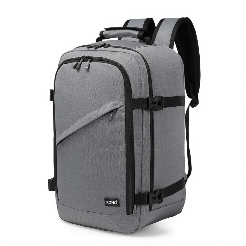 Sac à Dos Cabine 40x20x25 - Ouverture Valise & Léger
