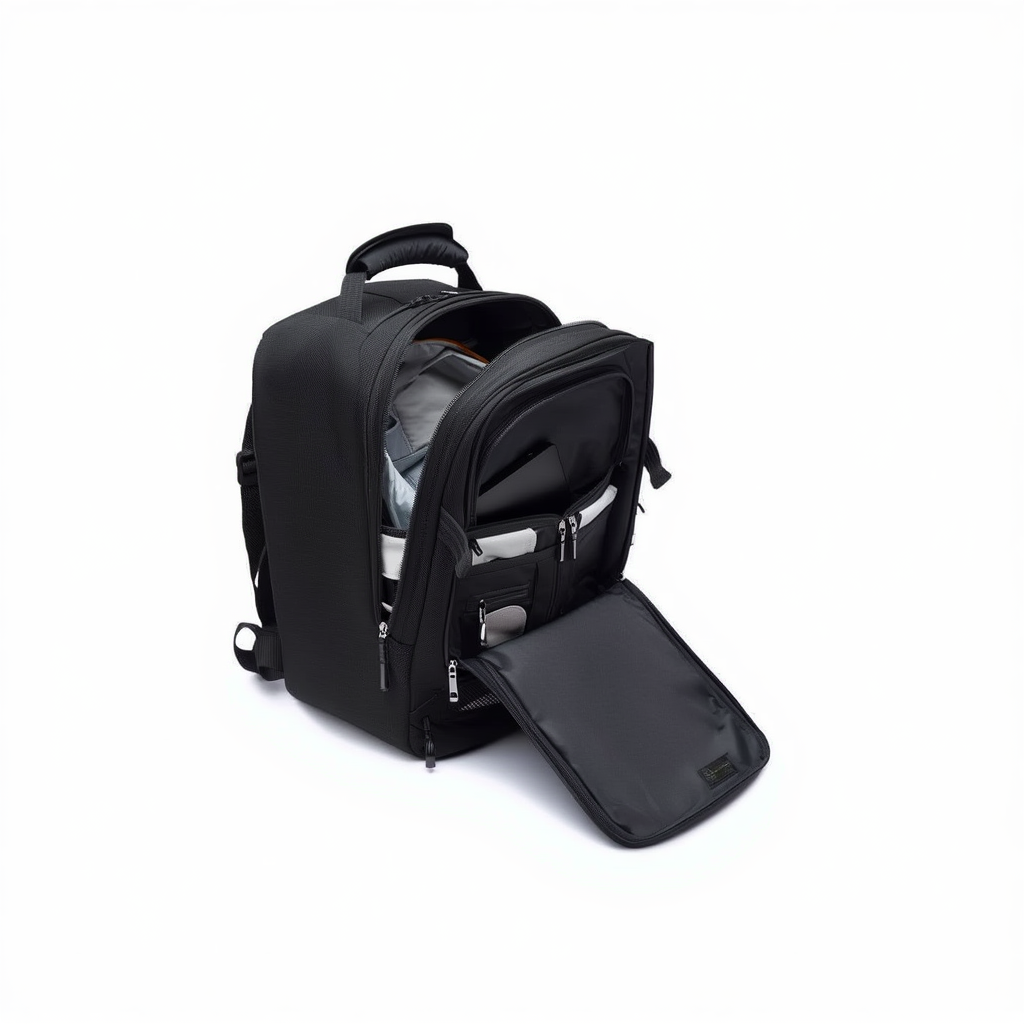 Sac à Dos Cabine 40x20x25 - Ouverture Valise & Léger