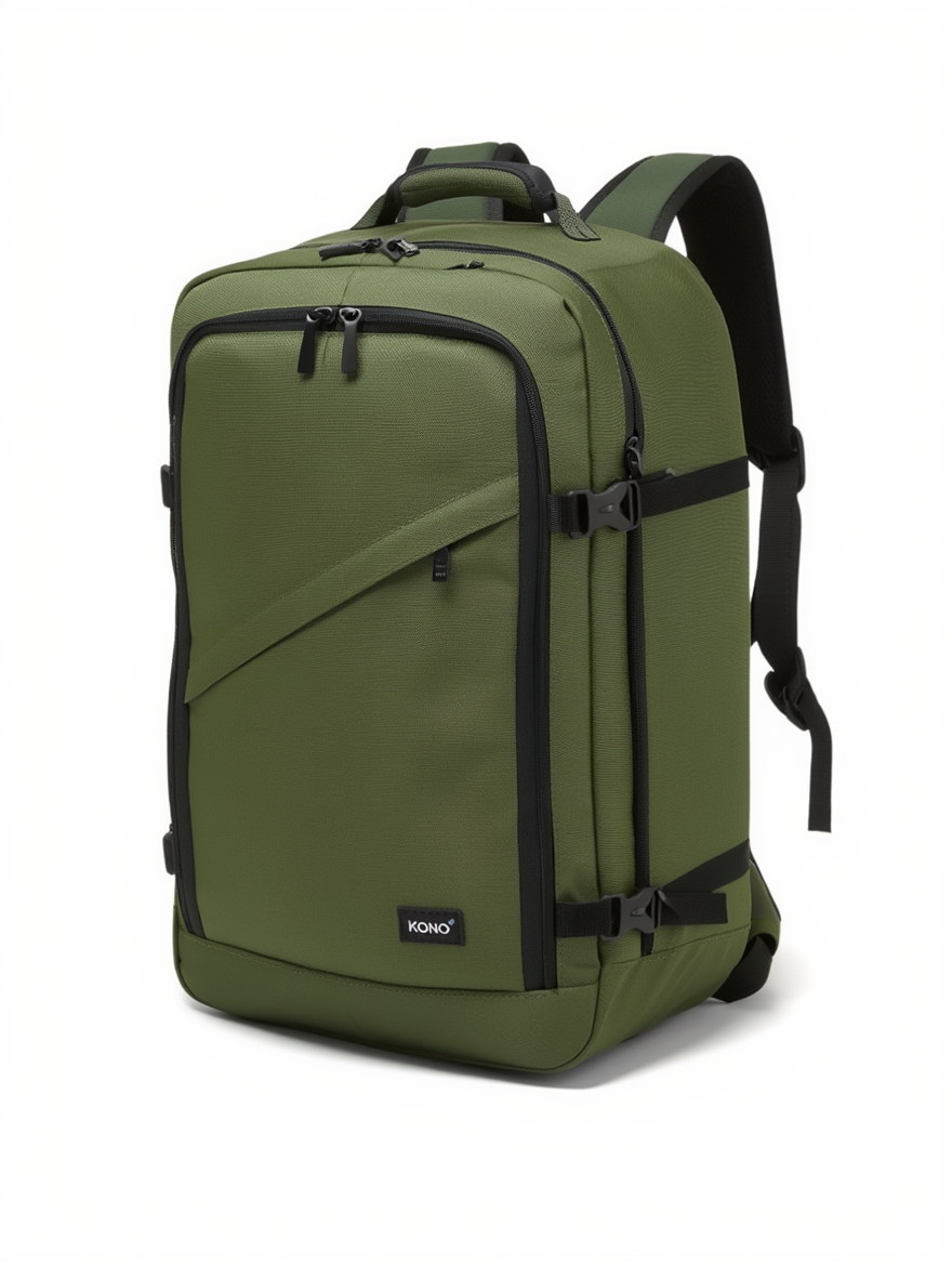 Sac à Dos Cabine 40x20x25 - Ouverture Valise & Léger