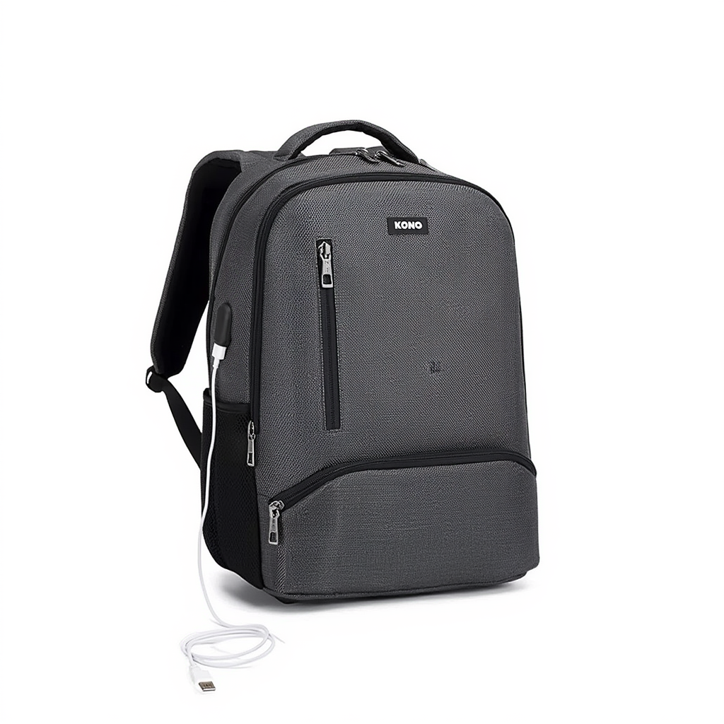 Sac à Dos de Voyage Ordinateur 15.6" - Port USB & Voyage Affaires