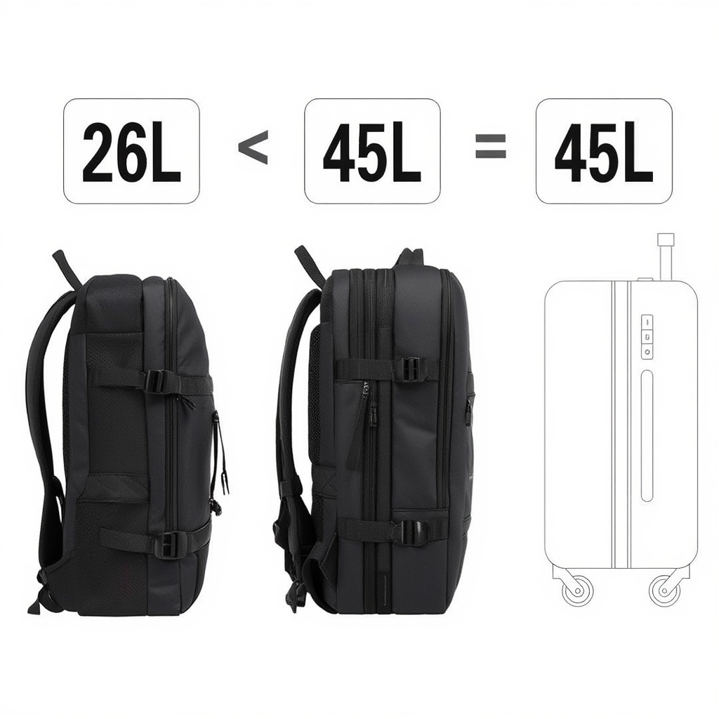 Sac à Dos Voyage Business Luggos - Imperméable & Compartiment PC