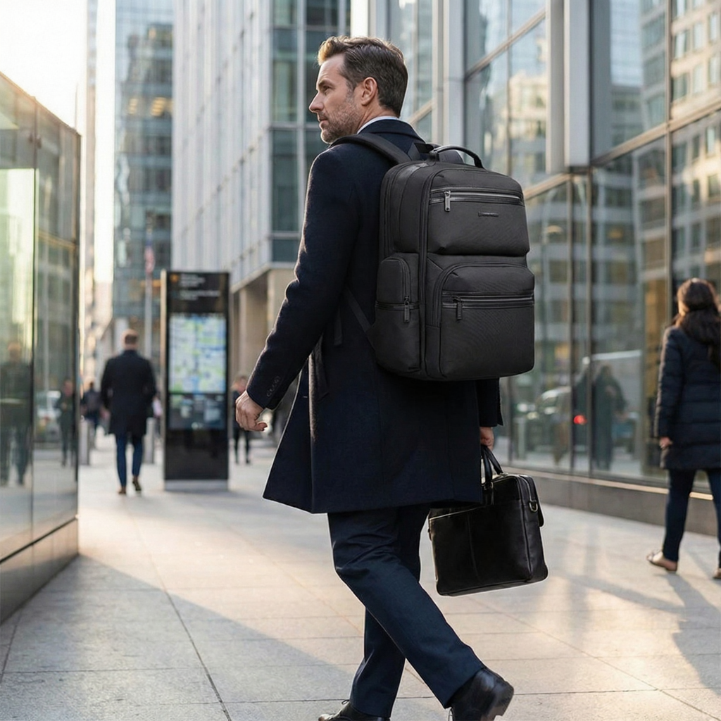 Sac à Dos Voyage Classique Oxford - 20-35L & Compartiment PC