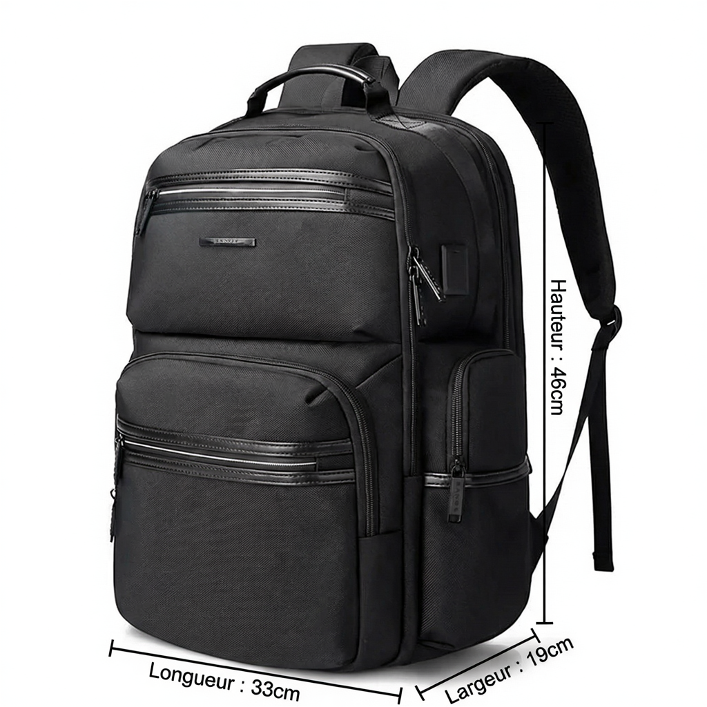 Sac à Dos Voyage Classique Oxford - 20-35L & Compartiment PC