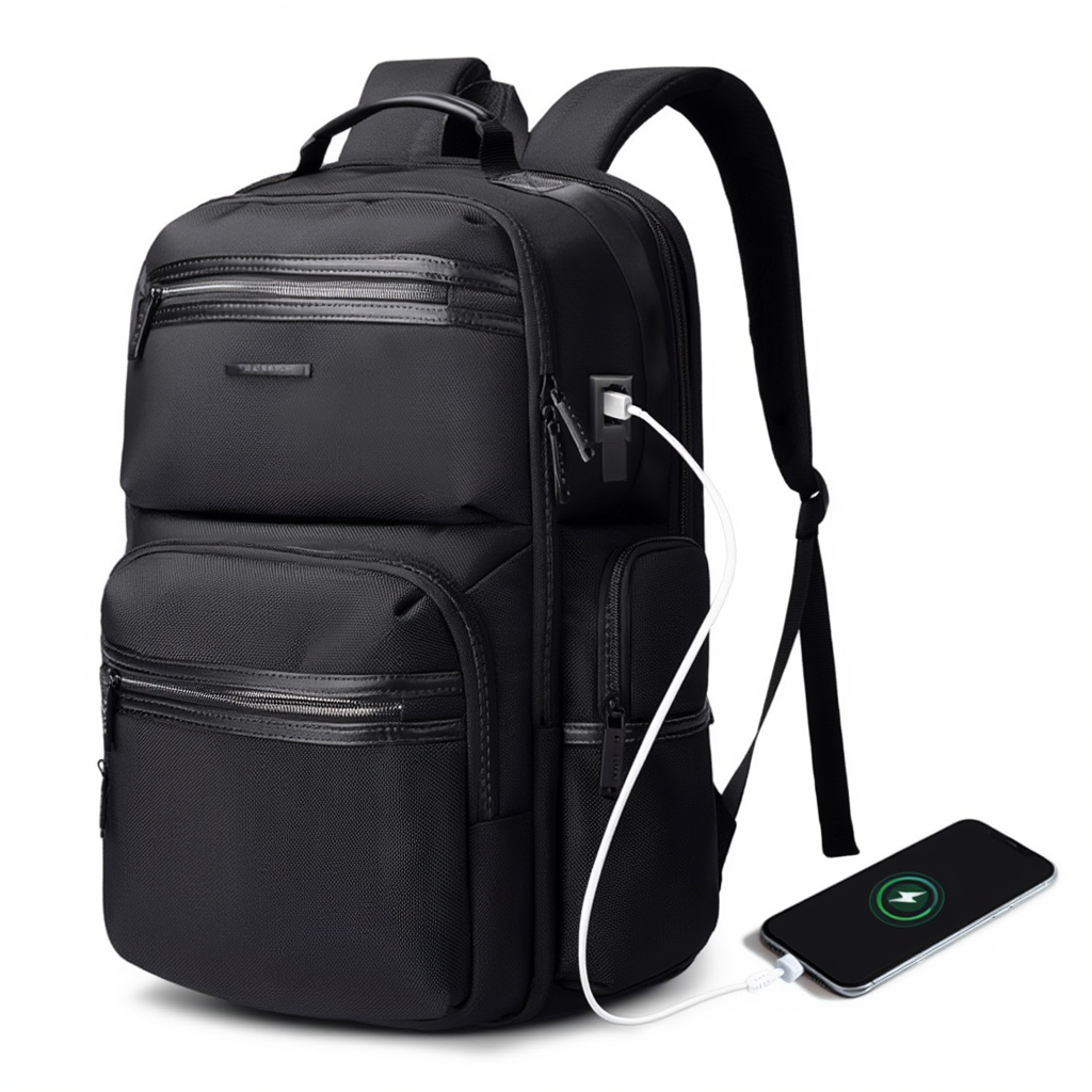 Sac à Dos Voyage Classique Oxford - 20-35L & Compartiment PC