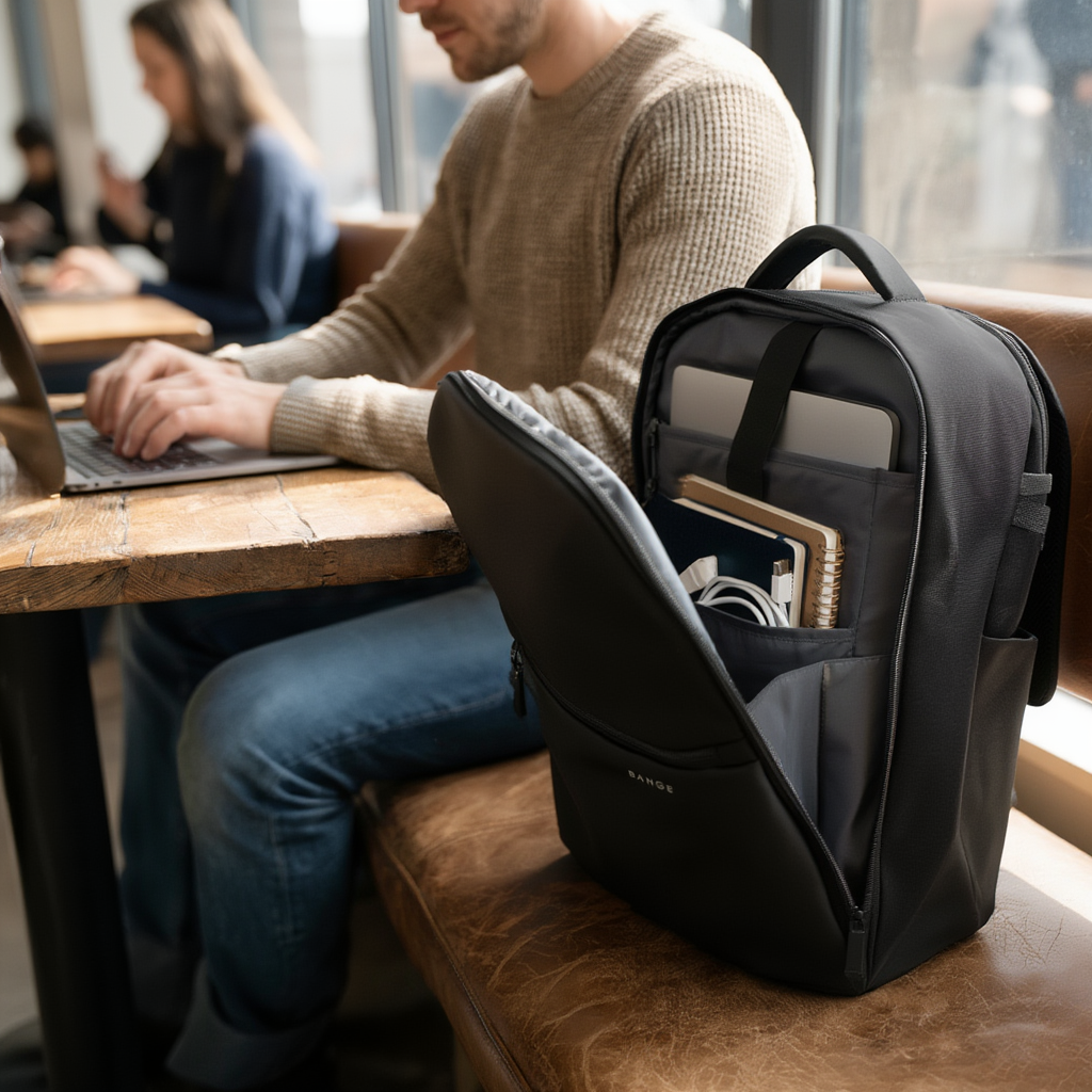 Sac à Dos Voyage Classique Oxford - Imperméable & Compartiment PC