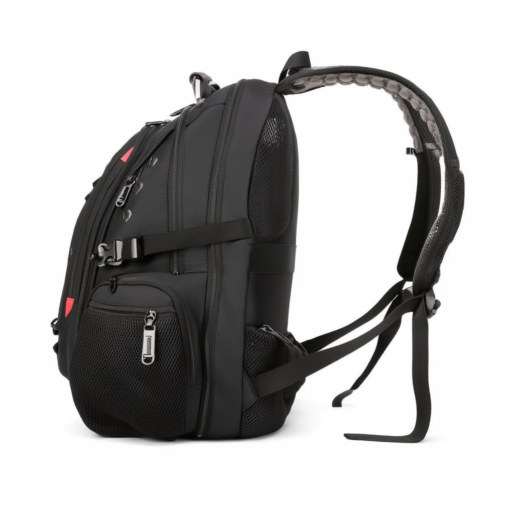 Sac à Dos Voyage Grand Format 36-55L - USB & Imperméable