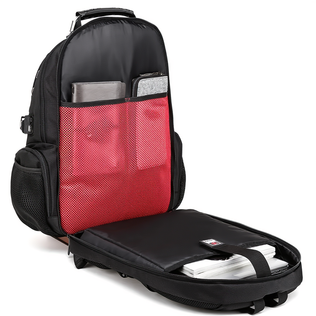 Sac à Dos Voyage Grand Format 36-55L - USB & Imperméable