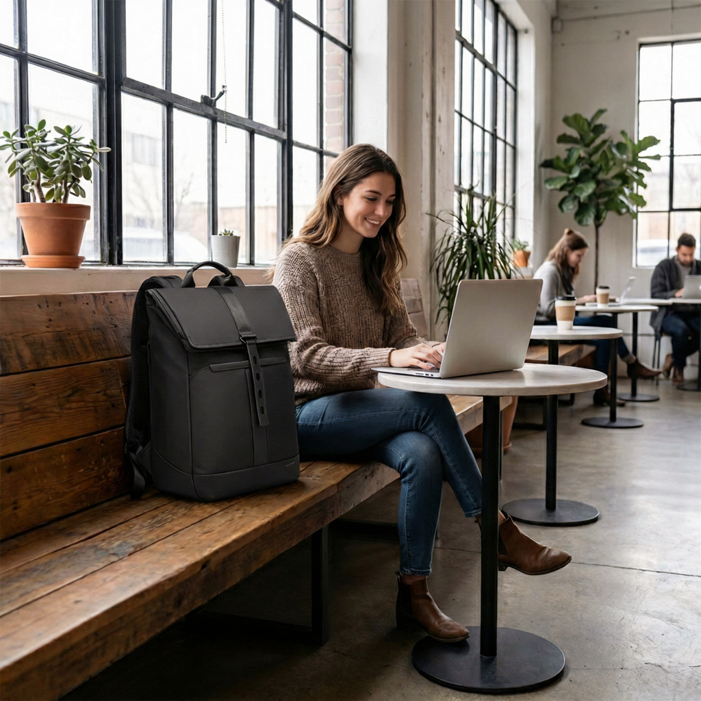 Sac à Dos Voyage Urbain - Imperméable & Compartiment PC