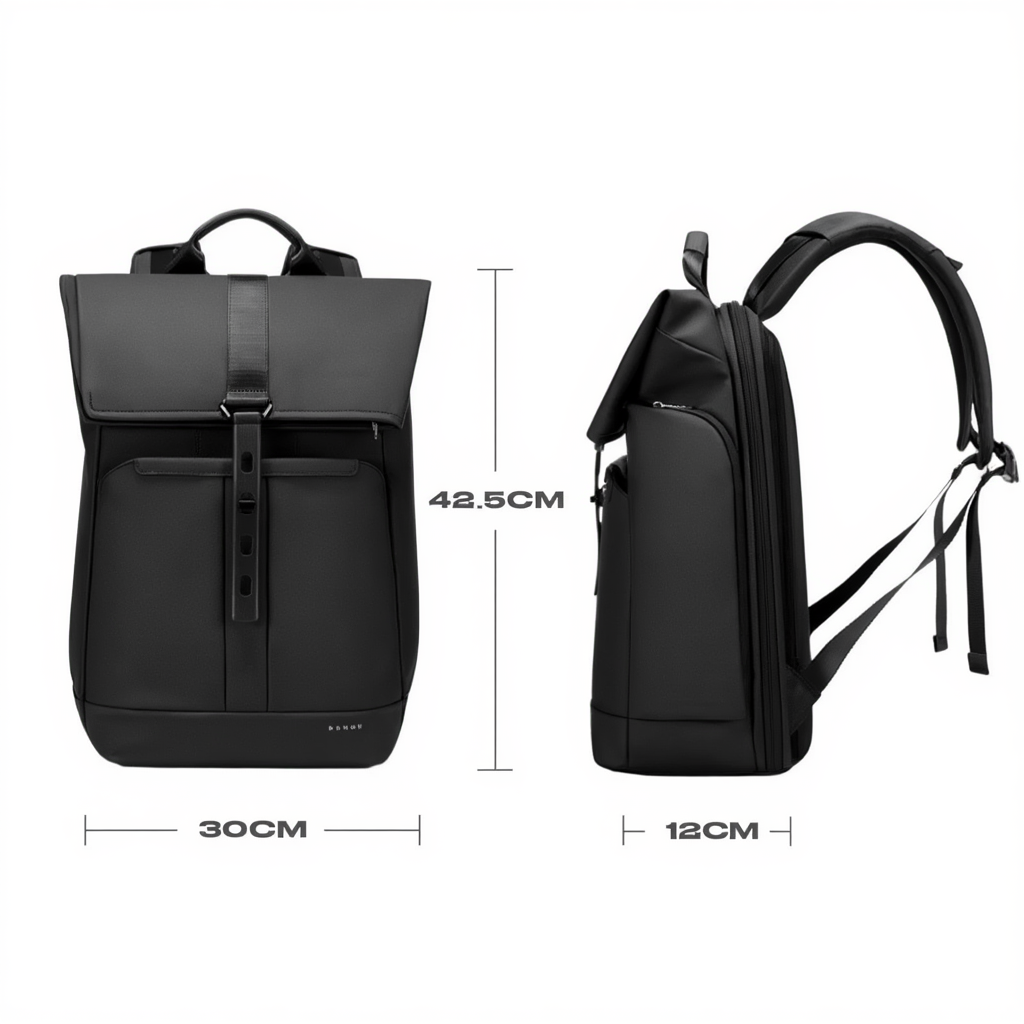 Sac à Dos Voyage Urbain - Imperméable & Compartiment PC